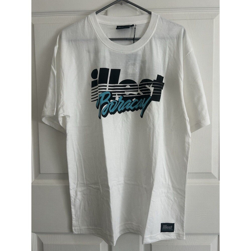 Illest White T-Shirt - Size XL - Boracay - Philippines - Rare - Taboo - NWT